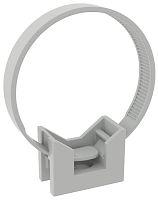 Держатель хомутный DKC Express Д=25-63мм серый (уп. 100шт) картинка